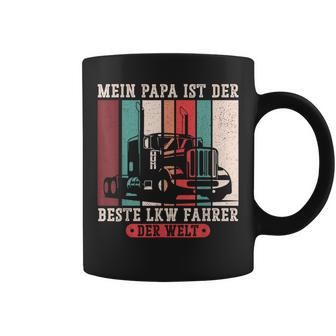 Mein Papa Ist Der Beste Lkw Driver Der Welt Papa Retro Tassen - Geschenkecke