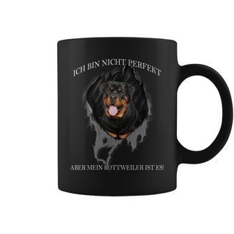 Mein Rottweiler Ist Perfekt Dog Tassen - Geschenkecke