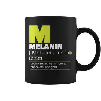 Melanin Magic Afro American Woman Coffee Mug - Monsterry AU