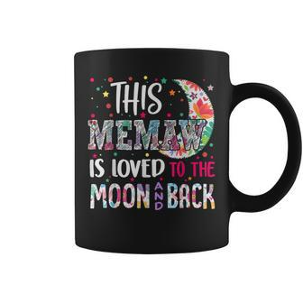 This Memaw Is Loved To The Moon And Back For Memaw Coffee Mug - Monsterry CA