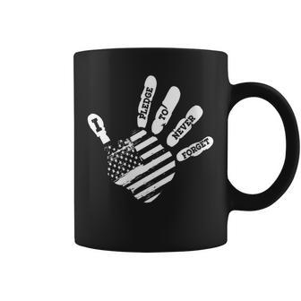 Memorial Day With Us American Flag Colors Veteran Coffee Mug - Monsterry