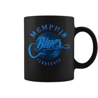 Memphis Tennessee Guitar Vintage Coffee Mug - Monsterry CA