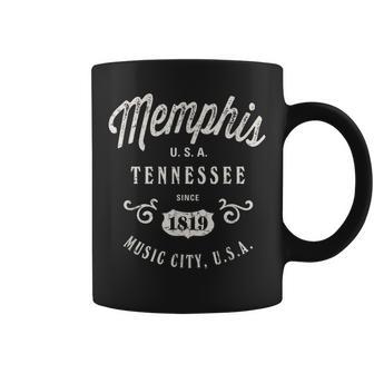 Memphis Tennessee Usa Vintage Coffee Mug - Monsterry AU