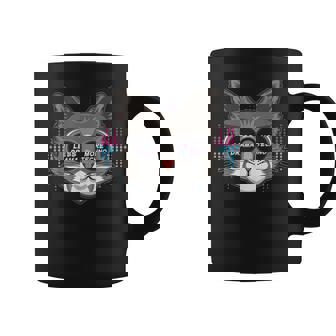 Menos Drama Dj Tekno Rave Music Hard Techno Raver Dark Techno Taza de café - Regaloses