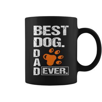 Men's Best Dog Dad Ever Fathers Day Graphics Coffee Mug - Thegiftio UK