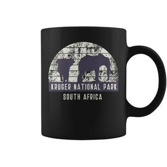 Men's Elephant South African Safari National Park T Coffee Mug - Monsterry AU
