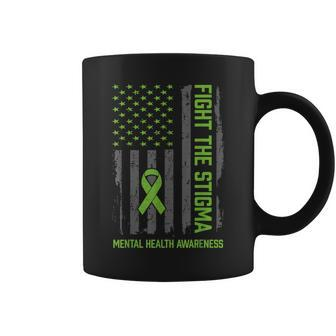 Mental Health Awareness Fight The Stigma Mental Health Coffee Mug | Mazezy