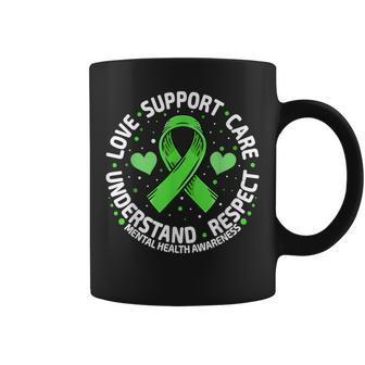 Mental Health Family Support Green Mental Health Awareness Coffee Mug | Mazezy UK