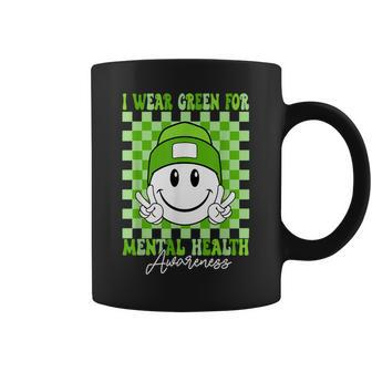 Mental Health Matters I Wear Green Mental Health Awareness Coffee Mug | Mazezy AU