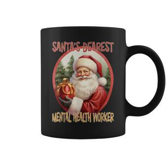 Mental Health Worker Christmas Holiday Love Xmas Coffee Mug - Monsterry AU