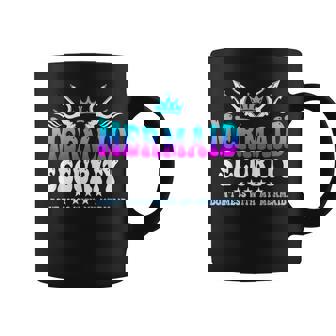 Mermaid Daddy Merdad Father's Day Dad Papa Mermaid Security Coffee Mug - Thegiftio UK