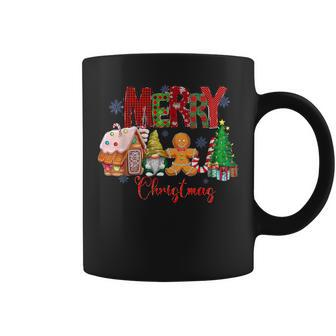 Merry Christmas Candy House Lemon Gnome Gingerbread Pajamas Coffee Mug - Monsterry CA