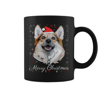 Merry Christmas Corgi Santa Dog Ugly Christmas Sweater Coffee Mug - Monsterry UK