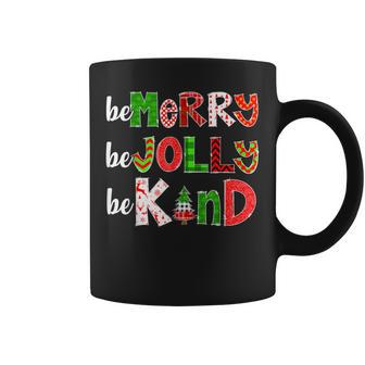 Be Merry Be Jolly Be Kind Merry Christmas Teacher Xmas Pjs Coffee Mug - Thegiftio UK