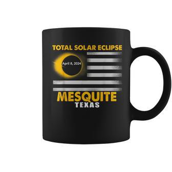 Mesquite Texas Total Solar Eclipse 2024 Coffee Mug | Mazezy