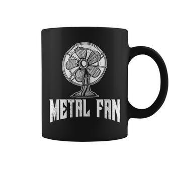 Metal Fan Ventilator Rock & Heavy Metal Fun Coffee Mug - Monsterry