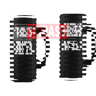 Metal Thrash Metal Muerte Metal Pesado Taza de café - Regaloses