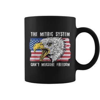 The Metric System Can't Measure Freedom 4Th Of July Coffee Mug - Monsterry
