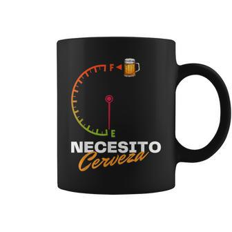 Mexican Beer Necesito Cerveza Cool Sayings Beer Lover Coffee Mug - Monsterry AU