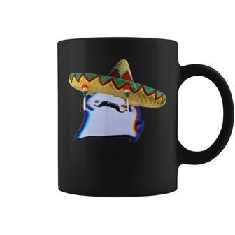 Mexican Crumb Cat Cuptoast Dancing Meme Coffee Mug - Monsterry AU