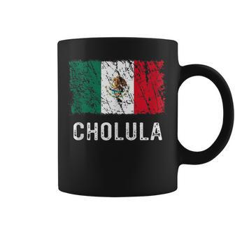 Mexican Flag Cholula Mexican Pride Coffee Mug - Monsterry DE