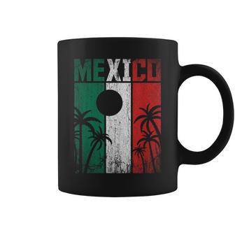 Mexican Flag Retro Cancun Mexico Tassen - Geschenkecke