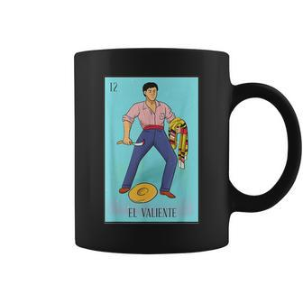 Mexican Lottery Culture El Valiente Coffee Mug - Monsterry UK