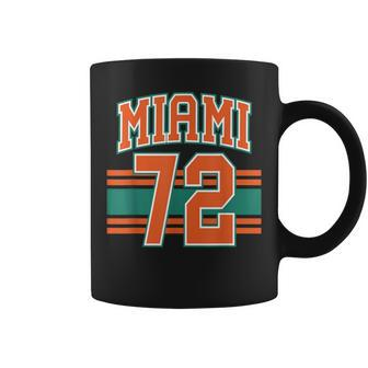 Miami 1972 Retro Coffee Mug - Monsterry