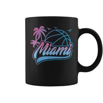 Miami City Beach Miami Florida Basketball Game Lovers Coffee Mug - Monsterry UK