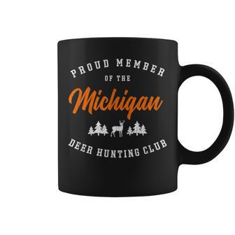 Michigan Deer Hunting Club Coffee Mug - Monsterry