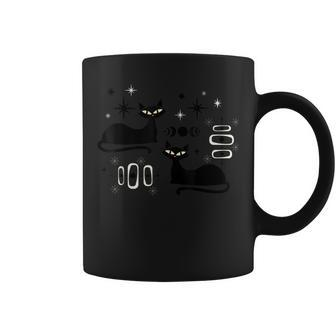 Midcentury Mid Century Cat Retro Atomic Age Space Modern Coffee Mug - Seseable