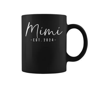 Mimi Est 2024 Mimi To Be New Grandma Pregnancy Coffee Mug - Monsterry UK