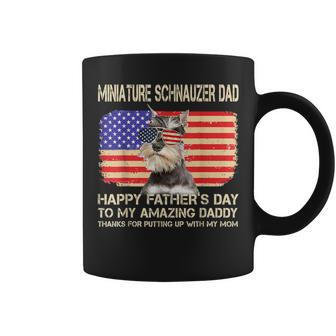 Miniature Schnauzer Dad Happy Fathers Day To My Amazing Coffee Mug - Thegiftio UK