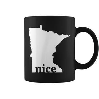 Minnesota Nice State Pride Outdoor Mn Coffee Mug - Monsterry