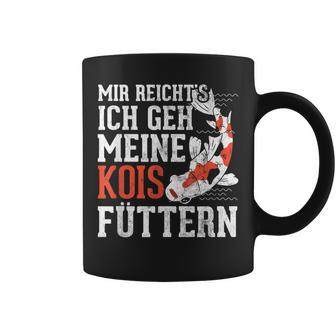 Mir Reicht's Kois Feeding Fish Aquarium Koi Tassen - Geschenkecke