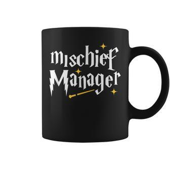 Mischief Manager Teacher Life Mom Dad Coffee Mug - Thegiftio UK