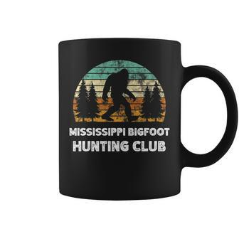 Mississippi Bigfoot Hunting Club Sasquatch Fan Coffee Mug - Monsterry CA