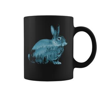 Misty Forest Bunny Coffee Mug | Mazezy