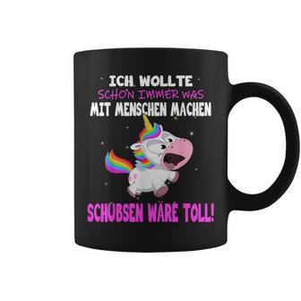 Was Mit Menschen Machen Unicorn Saying Tassen - Geschenkecke