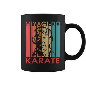 Miyagido Karate Karate Live Vintage Retro Coffee Mug | Crazezy AU