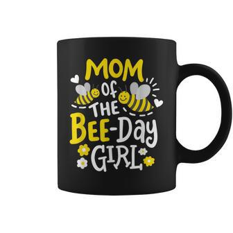 Mom Of The Bee-Day Girl Birthday Party Matching Family Women Coffee Mug - Monsterry DE