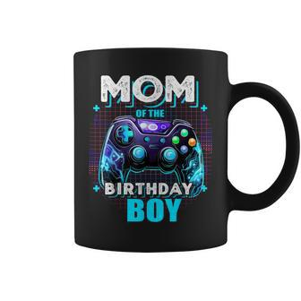 Mom Of The Birthday Boy Matching Video Game Birthday Party Coffee Mug - Monsterry