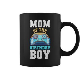 Mom Of The Birthday Boy Matching Video Gamer Birthday Party Coffee Mug - Monsterry AU