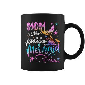 Mom Of The Birthday Mermaid Matching Family 1St Birthday Coffee Mug - Monsterry AU