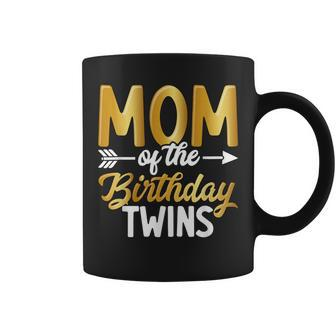 Mom Of The Birthday Twins Motherhood Coffee Mug - Monsterry CA
