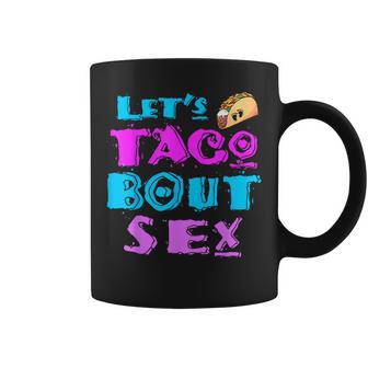 Mom And Dad Let's Taco Bout Sex Gender Reveal Coffee Mug - Monsterry DE