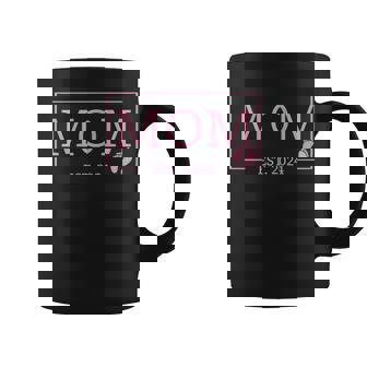 Mom Established Est 2024 Girl Newborn Mama Mother Coffee Mug - Seseable