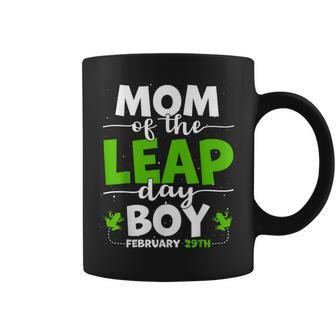 Mom Of The Leap Day Boy February 29Th Birthday Frog Coffee Mug - Monsterry AU