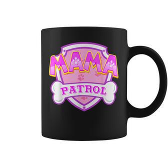 Mom Mama Of The Birthday Boy Girl Dog Paw Family Matching Coffee Mug - Monsterry
