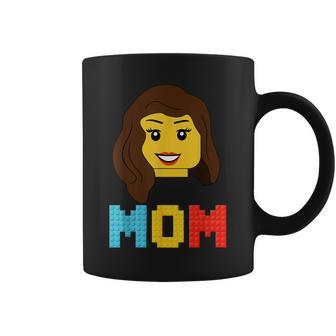 Mom Master Builder Building Bricks Blocks Family Set Parents Coffee Mug - Monsterry UK